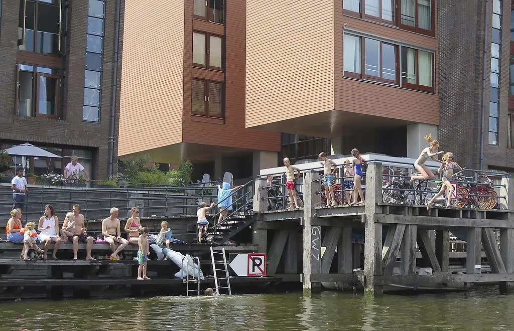 Frühstückspension Houseboat Westerdok Amsterdam