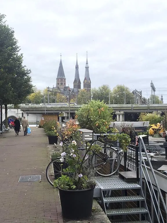 Frühstückspension Houseboat Westerdok Amsterdam Niederlande